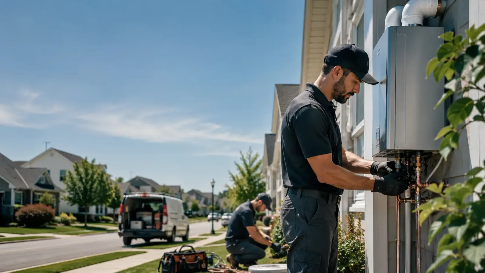 Tankless Water Heater Installation in Foster, RI